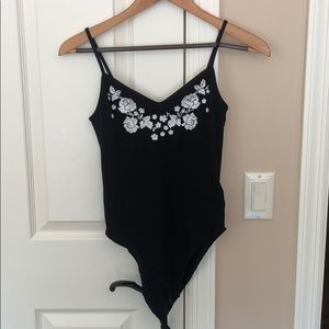 Topshop Black Bodysuit